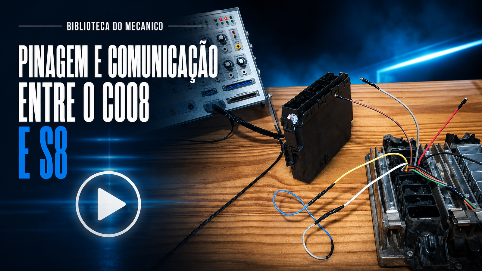 Pinagem e comunicação entre o COO8 e S8