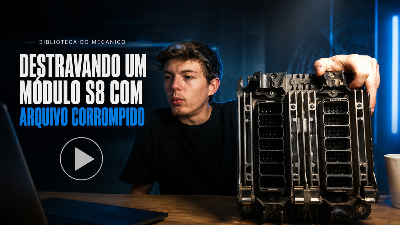 Destravando módulo S8 com arquivo corrompido